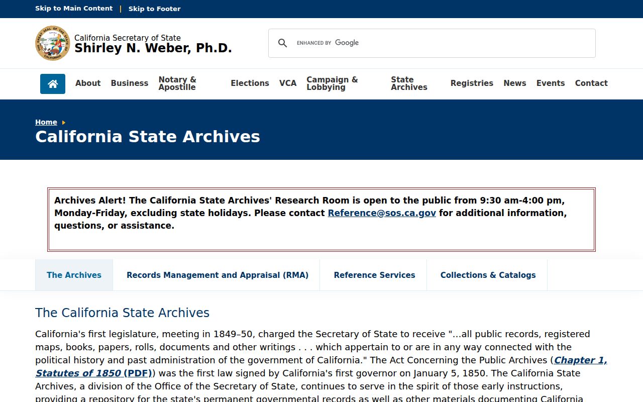 San Bruno city directory California State Archives research gateway