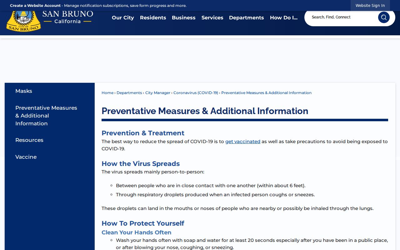 San Bruno street directory building and permit search